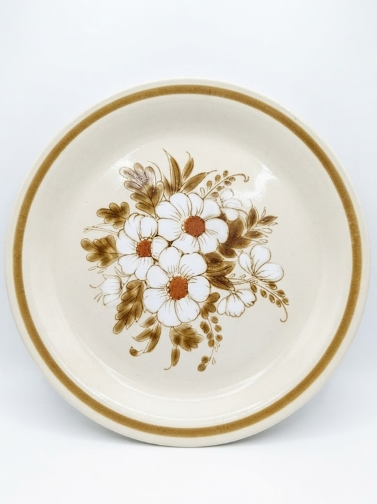Mountain Wood Collection Other - Vintage Set of 4 Mountain Wood Collection Dried Flowers ~11" Plates Cottagecore